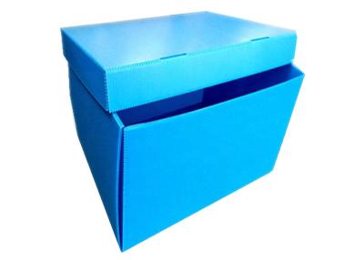 China 200-2000gsm Plastic PP Corrugated Box With Lids Moisture Resistant for sale