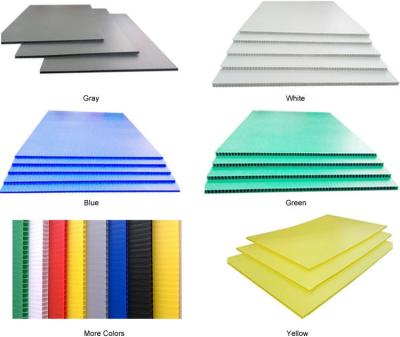 China 1.5-10mm Corrugated Plastic Floor Protection Sheets for sale