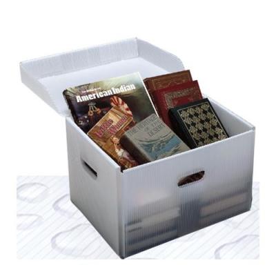 China Eco Friendly PP Corrugated Plastic Storage Box For Documents / Archives for sale