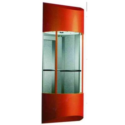 China Modern Glass Panoramic Passenger Elevator And Mail Elevator for sale