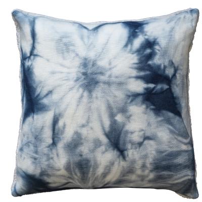 China Anti-bacteria Ink Tie Fashion Home Decor Dye Soft Abstract Spaced Decorative Cushion For Bedroom Sofa for sale