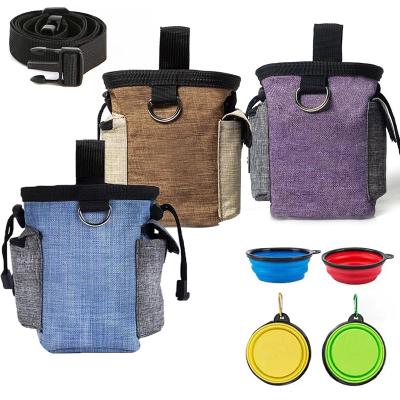 China Sustainable Pet Supplies Breathable Pet Bag Carrier Bag Travel Pet Food Bag for sale