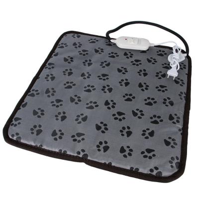 China High-Qualtiy Electric Travel Pet Heating Blanket In Winter Pet Sleep Rest Mat Bed Sofa Indoor Warmer Heated Pad for sale