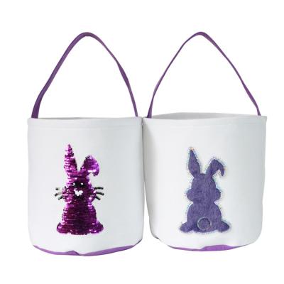 China Multicolor Reusable Bottom Cute Rabbits Candy Handbags Reusable Amazon Hot Selling Custom Reusable Shopping Bag for sale