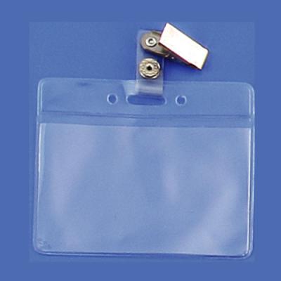 China Plastic Business Card Holder ID Badge Holder PVC Card Holder for sale