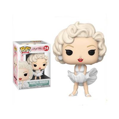 China PVC Marilyn Monroe Toy Wholesale Custom Cartoon Mini Pop Figure Vinyl Toy OEM PVC Figure for sale