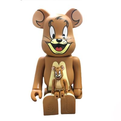 China Cartoon Toy Hot Selling Custom Bearbrick Bearbrick PVC Plastic Toy OEM Stock for sale