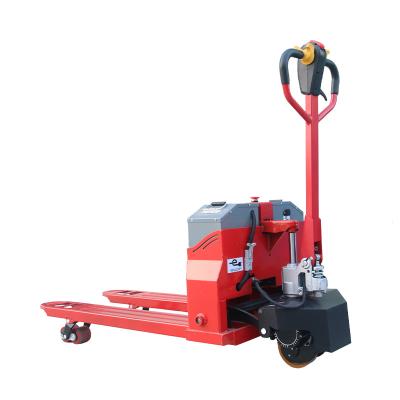 China Sale 3 Ton Maximum Safe Carrying Capacity Easy Operation Safety Convenience China Manufacturer Low Noise Low Noise Electric Semi Pallet Truck for sale