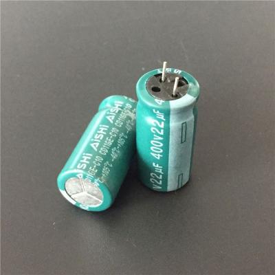 China Other 22uF 400V Aishi CD11GE Series 12.5x25mm Long Life 400V22uF Aluminum Electrolytic Capacitor for sale