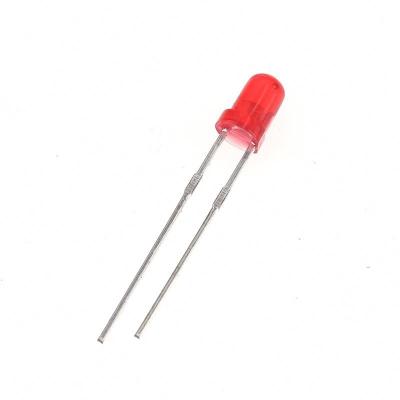 China Szwxw 5Mm Red Hair F5 Led Light Emitting Diode Lamp Bead Highlight Indicator Light Authentic Astigmatism Long Feet Long Feet for sale