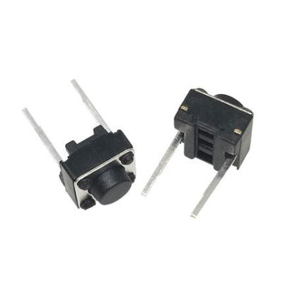 China Szwxw Middle Two Feet 6*6*5Mm Tact Switch 6X6x5 Key Vertical Straight Classic 2-Pin Socket Classic for sale