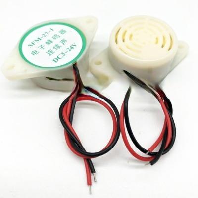 China Other Szwxw Sfm-27 Type Continuous Intermittent Active Sound Dc3-24V Buzzer Electronic Alarm for sale