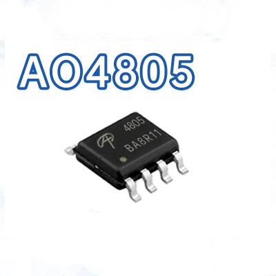 China AO4805 SOIC-8 SMD 2P Channel 30V/9A MOS Field ND Effect Tube for sale