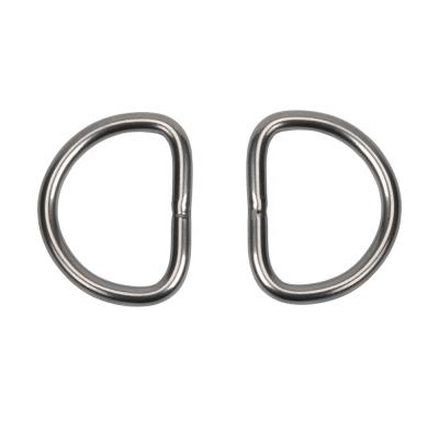 China High Quality Welded Stainless Steel D-645SS 6mm Diameter Stainless Steel D Clip SS304 for sale