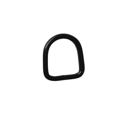 China DB-638 metal black e coated welded D ring stock available for sale