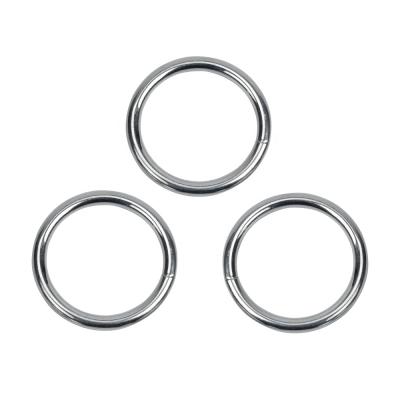 China OZ-640 Metal Customer Made OEM Galvanized Welded Metal O Ring for sale