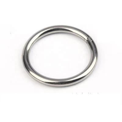 China Stainless Steel O-550SS 5mm*50mm Welded Polished Stainless Steel Round O Ring for sale