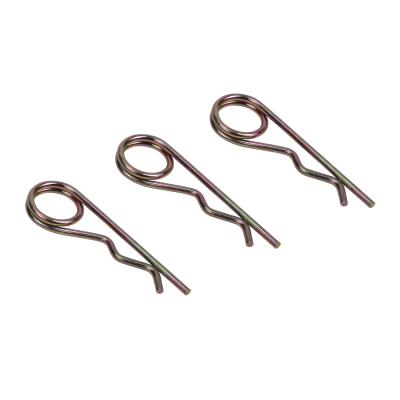 China Iron Double Coil Spring Clip Pin for sale