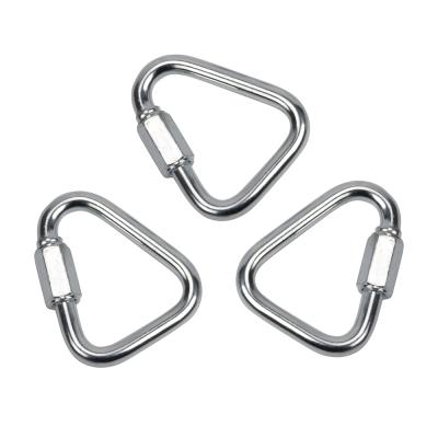 China Hold High Quality DQL08 Zinc Plating Delta Shaped Quick Link Triangle Ring for sale