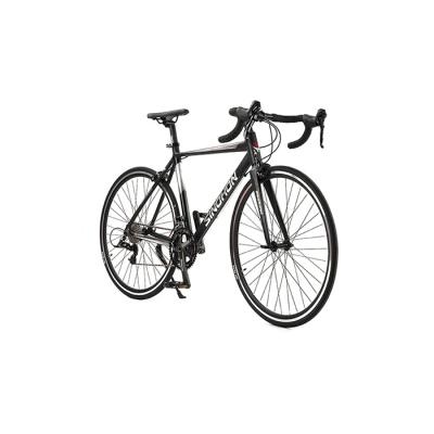 China Aluminum Manufacturers Supply Disc Brakes Road Bike Silver Unisex Mechanical Bike for sale