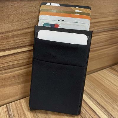 China Fashion New Comfortable Credit Card Holder Case Aluminum Money Clip Pop Crd Wallet for sale