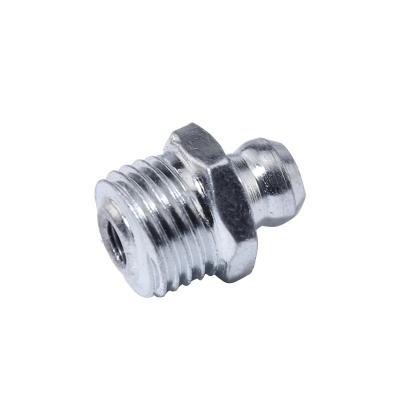 China Automotive Parts 3/8 UNF High Quality Galvanized Steel Grease Nipple Fitting For Automotive Parts for sale