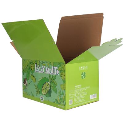 China Recycled Materials Yongjin Custom Design Promotion High Quality Cheaper Than Recyclable Cardboard Tear Off Display Cardboard Box for sale