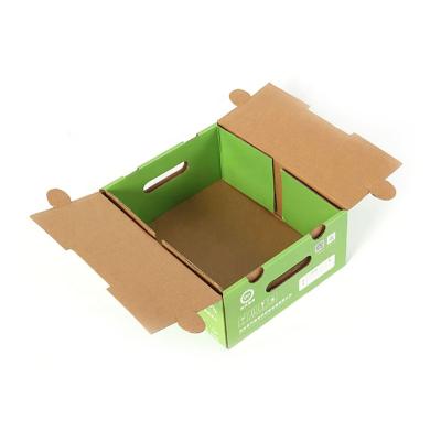 China Recycled Materials Custom Be Flute Corrugated Cardboard Packaging Mailer Box With Window for sale