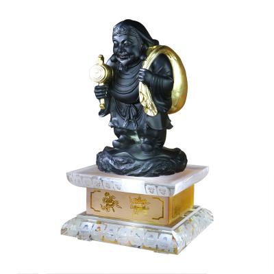 China Europe Glazed God Ten Thousand Wealth Dark Sky Heights Various Buddha The Wall Glazed Crafts for sale