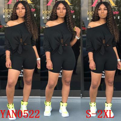 China Tank Top Plus Size Solid 0.3) YAN0522 (Sports 2020 Summer 2 Pcs Tracksuit Outfits Two Piece Shorts Set Women Clothing For Women XXL Pink for sale