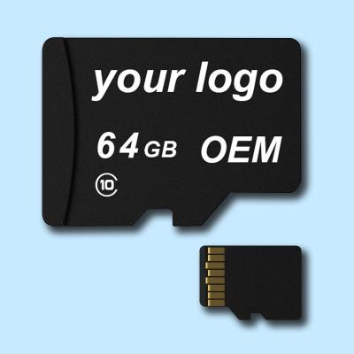 China 100% True Memory Storage Capacity 8gb 16gb 32gb 64gb 128gb Tf Micro Memory Card C10 SD High Speed ​​Cards With Free Adapter for sale