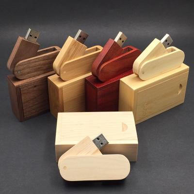 China Promotional Customized Eco-friendly Oval Novelty Wooden Usb Stick 16gb Memory Storage Wooden Flash Drive With Engraved Logo And Box for sale