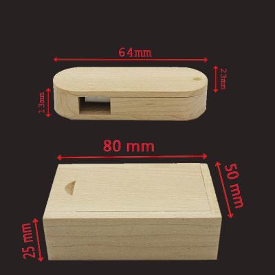 China Promotional Memory Storage Laser Engraving Wooden Custom 3.0 Usb Flash Drive With Wooden Box for sale