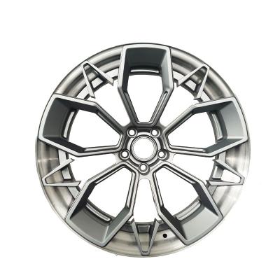 China 2pieces high quality aluminum forged wheel 20 21 22 23 inch alloy car rims for sale