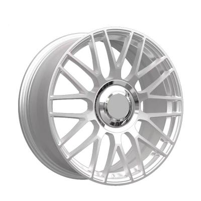 China Custom Forged Wheels Aluminum 18 19 20 Inch Silver Wheel For Passenger Car Wheel for sale