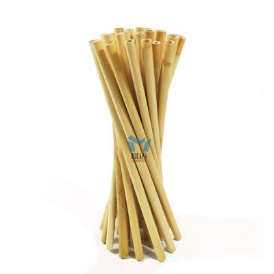 China 100% Sustainable All Natural Eco Friendly Biodegradable Tubular Grass Reusable Drinking Straws for sale