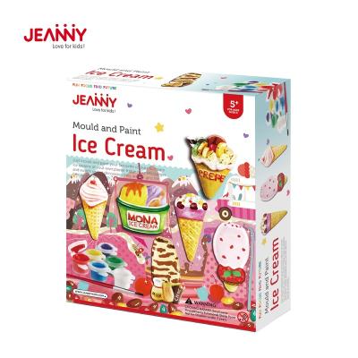 China Jeanny's Original Design Popular Educational Art and Mold Ice Cream Painting and Craft Painting Toys for Children for sale