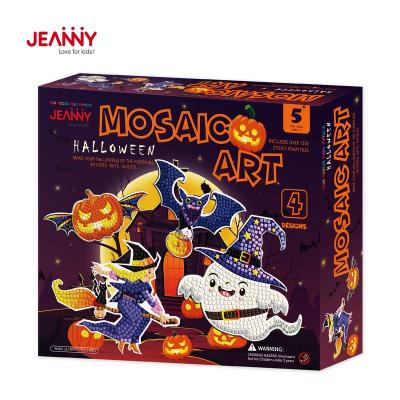 China Original Creative Handmade Decoration DIY Toys Jeanny Design Craft Educational EVA Sticky Mosaic Kit For Children for sale