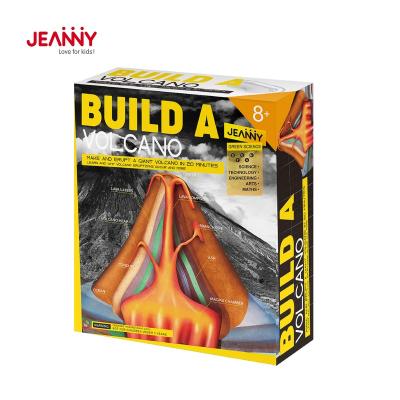 China Original Design DIY Jeanny COOK Educational Steam Experiment Volcano Toy Kits For Kids New Stem Toys Dispensers Science for sale