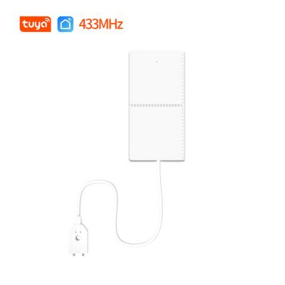 China 433MHz Water Leak Sensor Water Leak Detector Tuya Flood Alert Overflow Life Smart APP For Security Alarm System W020 for sale