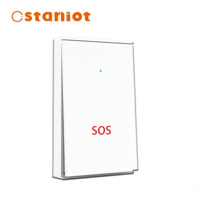 China SOS Emergency Button Tuya Smart Home Security Protection Wireless Doorbell 433Mhz For Burglar GSM Alarm System 48*76*11mm for sale