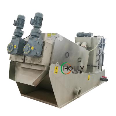 China Chemicals Processing High Efficient Automatic Sludge Dewatering And Drying Extruder for sale