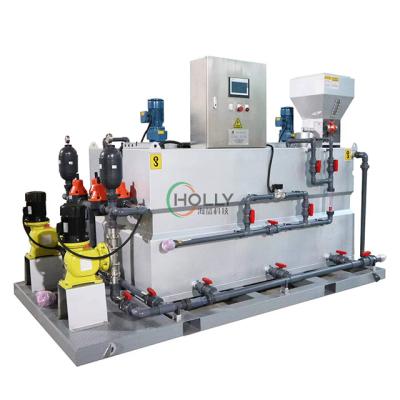 China Hotels Automatic Chemical Polymer Dosing System For Wastewater Treatment for sale