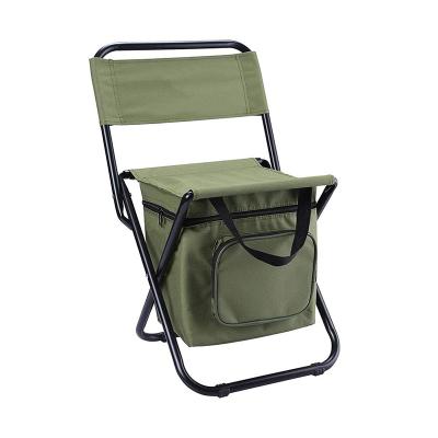 China Modern Outdoor Ultralight Light Weight Portable Folding Camping Fishing Chairs Cooler Bag For Fishing Camping Chairs for sale