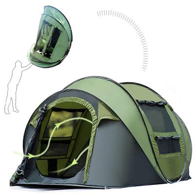 China Extended Type 4 Person High Quality Automatic Pop Up Outdoor Camping Tent, Automatic Outdoor Pop Up Tent For Camping Waterproof Tent for sale