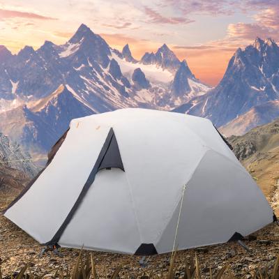 China Extended Type - 2 Person Camping Tent PM5000 Waterproof Outdoor Polyester Good Wind Resistance Tent for sale