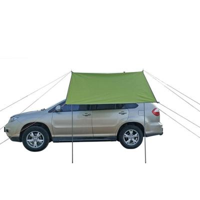 China Diagonal Tying Type Outdoor Hot Sale Car Tent Bat Wing Fox Wing Awning Tent for sale