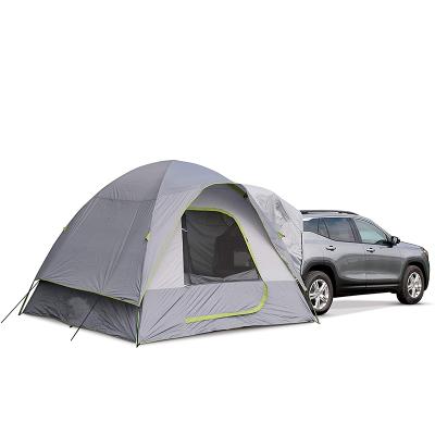 China Hot Sale OEM SUV Car Tent 5 Adults Car Trailer Outdoor Waterproof Nylon Diagonal Tying Type Tent For Camping for sale