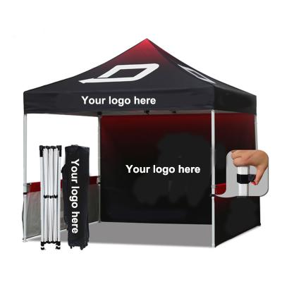 China High Quality Modern Furniture Promotion Exhibition, Show 3x3m Waterproof Easy Pop Up Custom Aluminum Folding Gazebo Canopy Frame Event Tents for sale