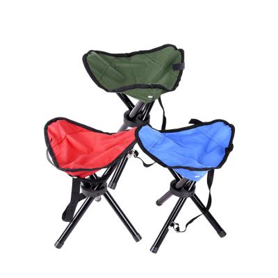 China Modern Outdoor Portable Easy Setup Folding Lightweight Camping Stools Tripod Chair For Raising Picnic Fishing for sale